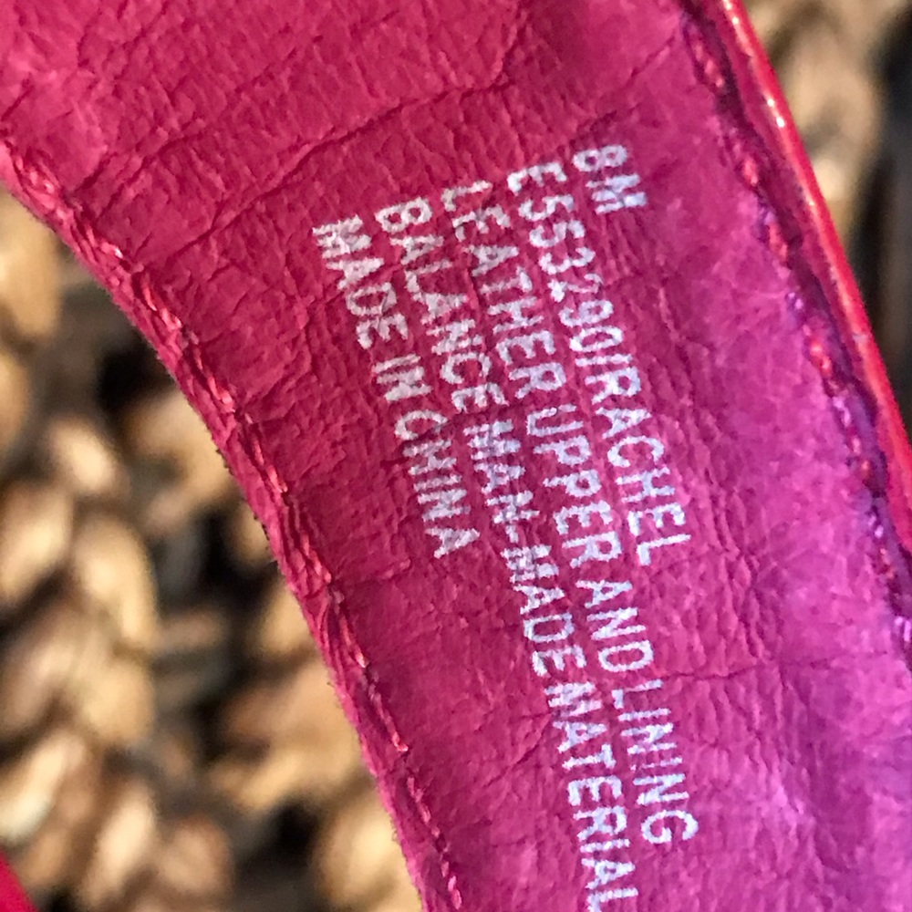 NWOT pink Wedge sandals - Picture 4 of 7